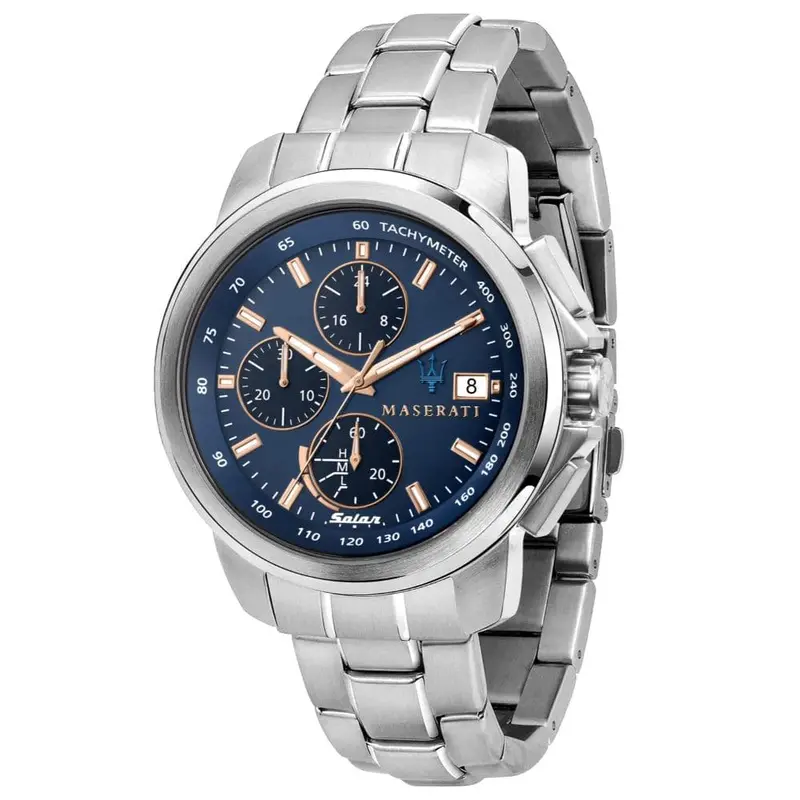 Maserati Successo Solar Edition Quartz R8873645004 Men's Watch 1