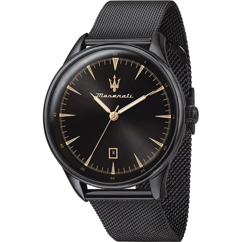 Maserati Tradizione R8853146001 Black Stainless Steel Unisex Watch 1