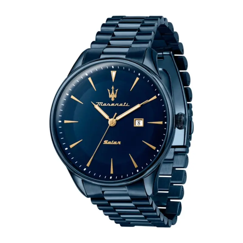 Maserati Tradizione Solar Edition Blue Men's Watch - Date Display | R8853146003 1