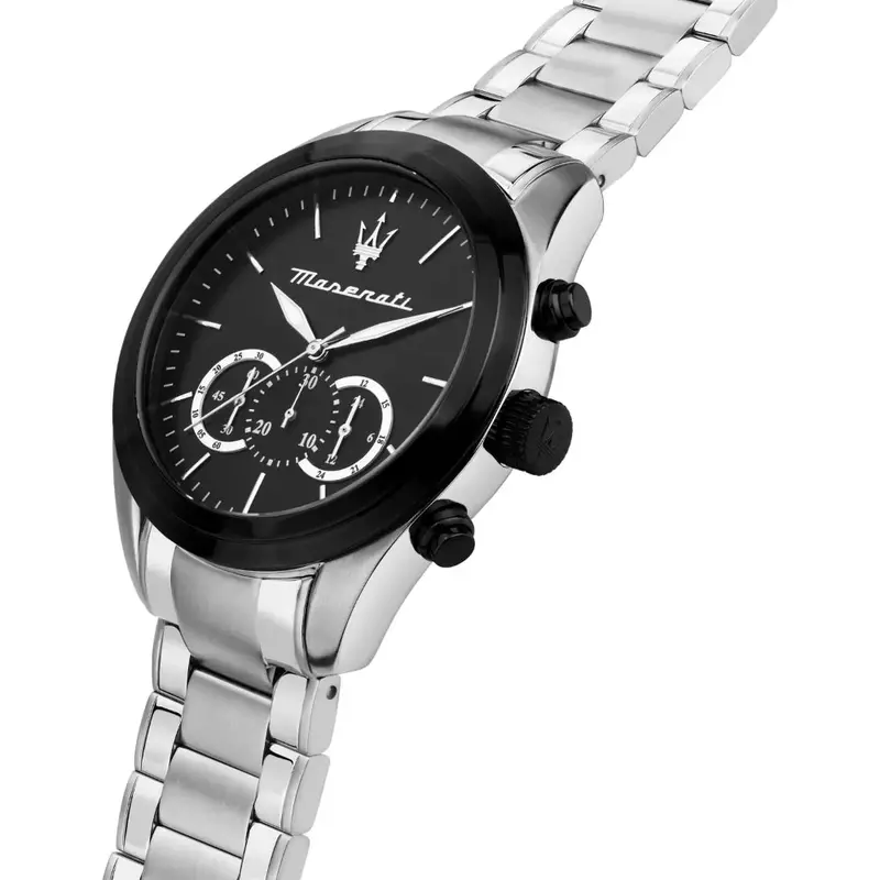 Maserati Traguardo Silver Stainless Steel Strap Men Watch R8873612062 2