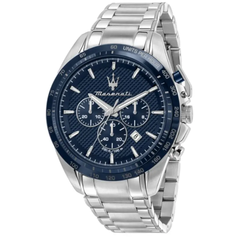 Maserati Trugardo Navy Blue Men's Watch - Chronograph | R8873612043 1