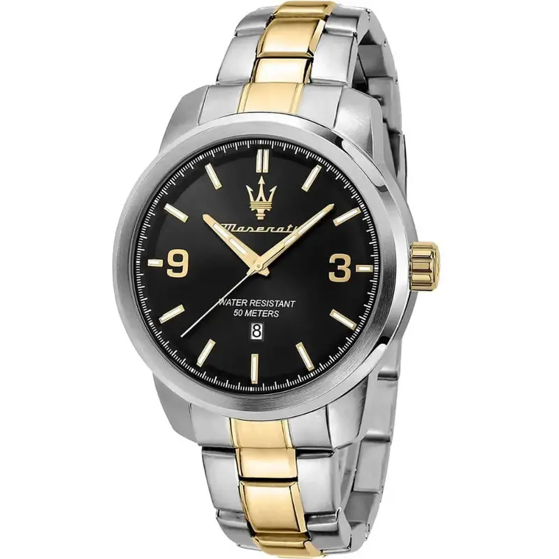 Maserati Two-Tone Stainless Steel Strap Men Watch R8853121009 1