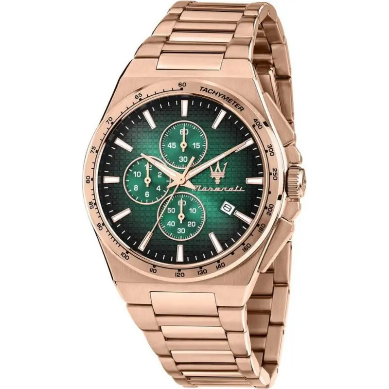 Maserati Velocita Green Dial Men's Watch - Chronograph | R8873653001 1