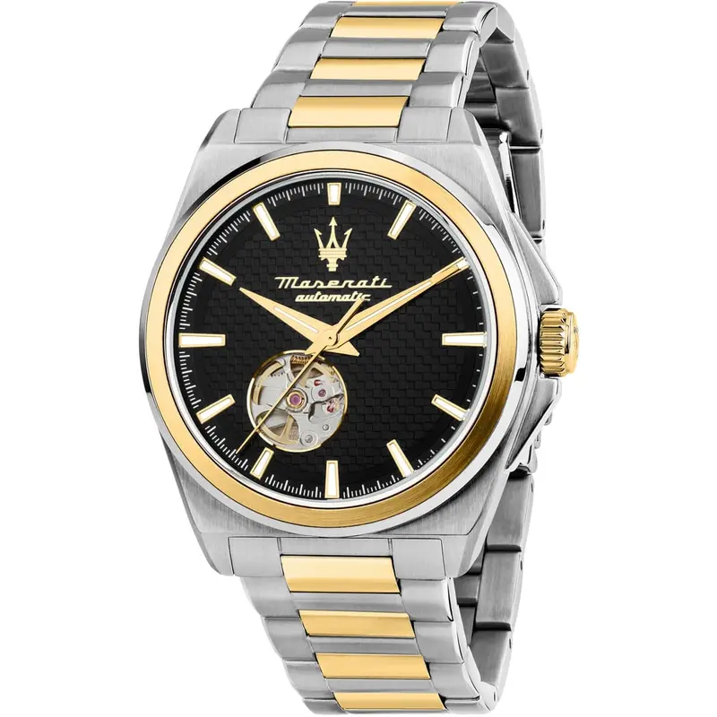 Maserati Velocità R8823152001 Two-Tone Gold Steel Watch 1