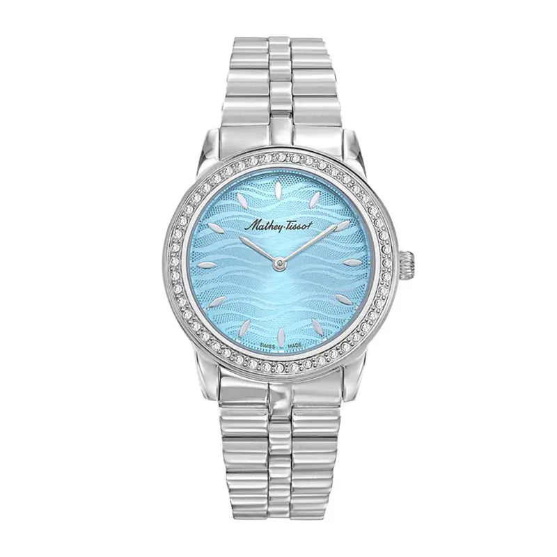 Mathey-Tissot Artemis Collection Sapphire Crystal Stainless Steel Ladies Watch 2