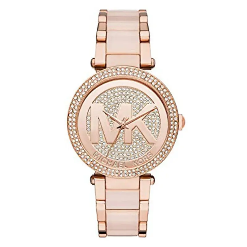 Michael Kor Parker Crystal Pav Stainless Steel Mk6176 Women's Watch 1