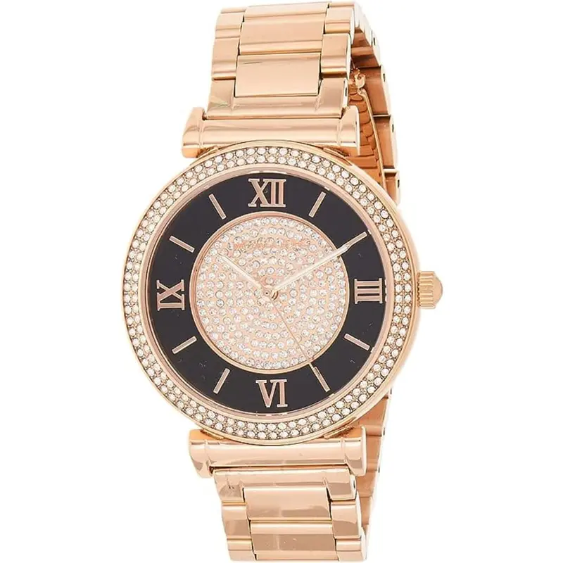 Michael Kors Analog Rose Gold Stainless Steel Strap Women Watch Mk3339 1