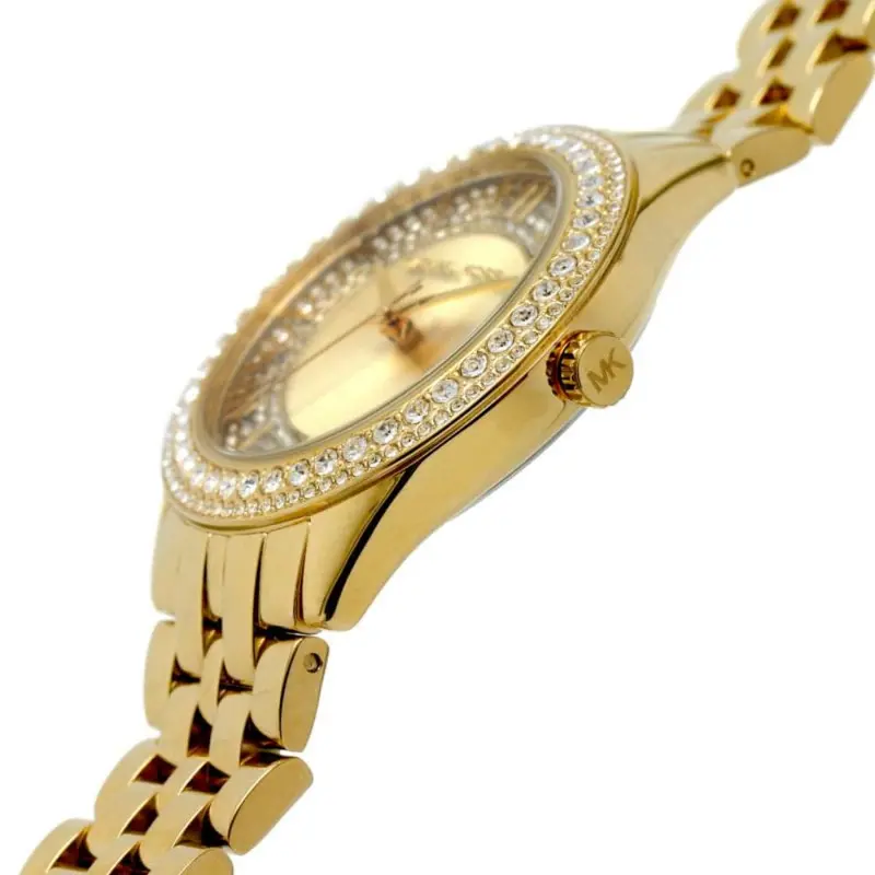 Michael Kors Gold Dial Stainless Steel Strap Women Watch Mk4709 2