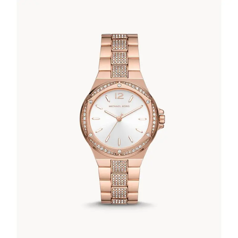 Michael Kors Lennox Rose Gold Stainless Steel Women Watch Mk7362 1