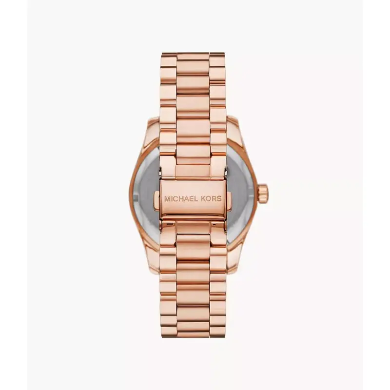 Michael Kors Lexington Rose Gold Dial Stainless Steel Strap Women Watch Mk7444 2
