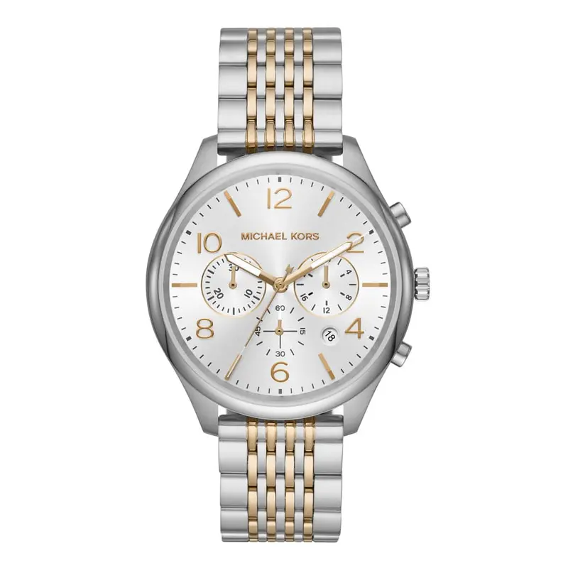 Michael Kors Merrick Chronograph Two Tone Stainless Steel Mk8660 Men's Watch 1