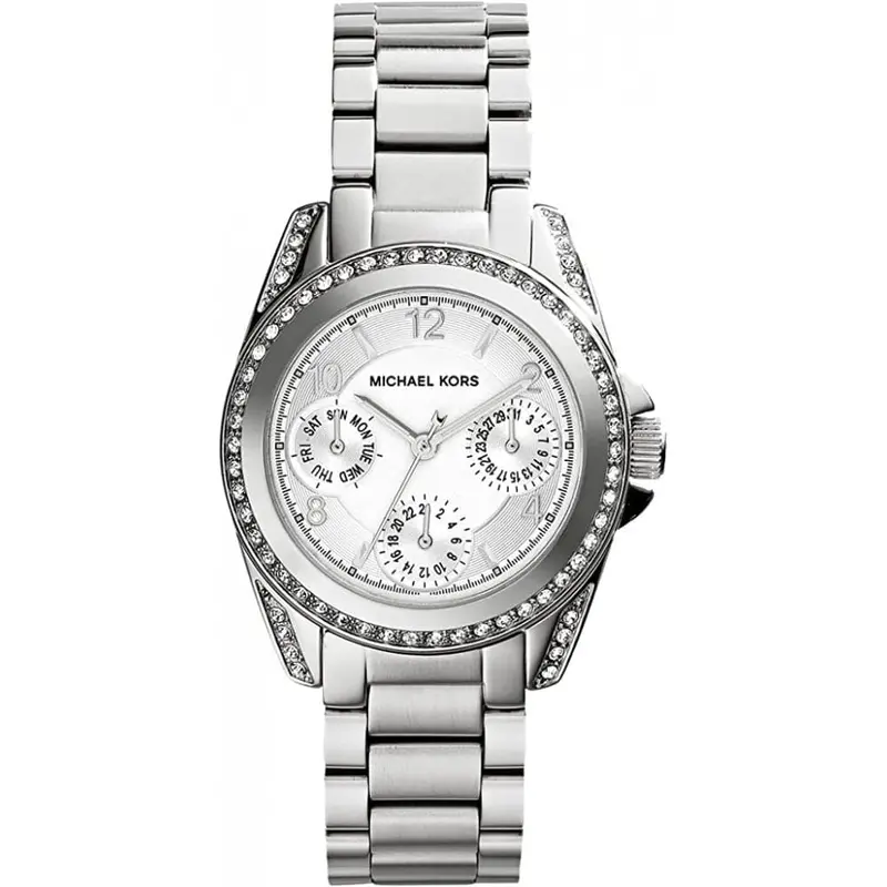 Michael Kors Mini Blair Silver Stainless Steel Mk5612 Women's Watch 1