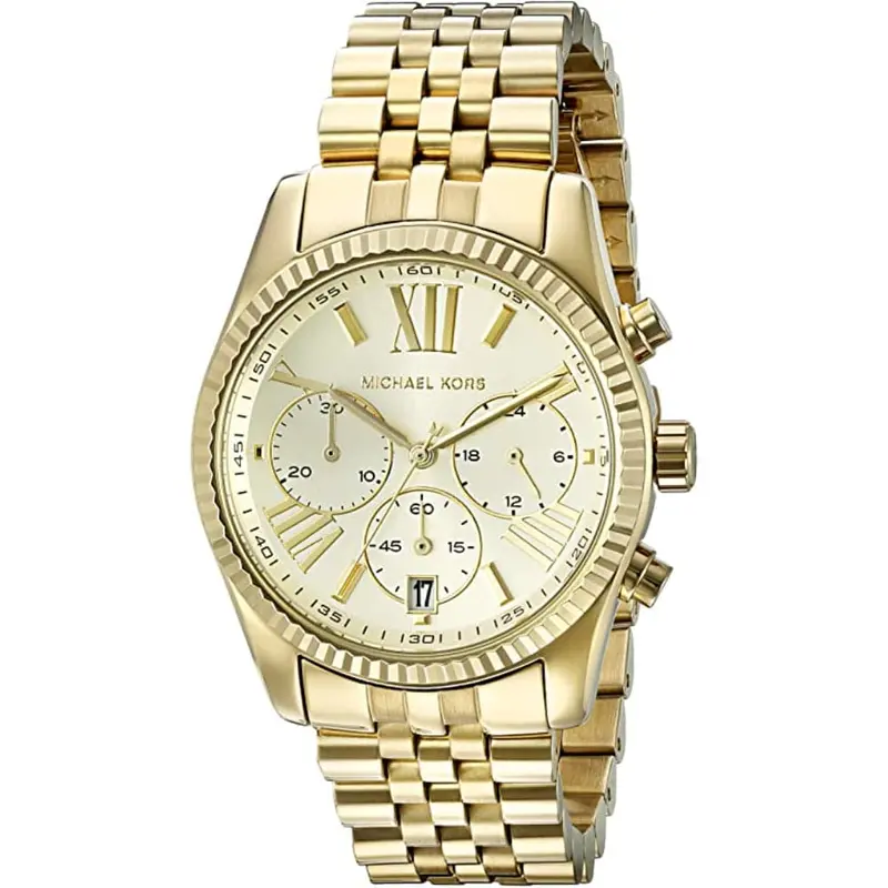 Michael Kors Parker Mk5556 Lexington Champagne Stainless Steel Women's Watch 1