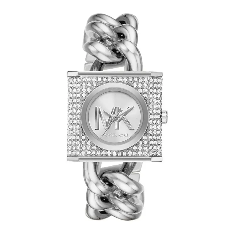 Michael Kors Silver Dial & Stainless Steel Strap Women Watch Mk4718 1