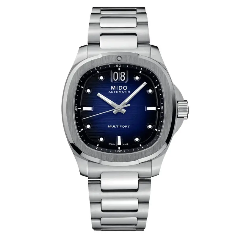 Mido Multifort Silver Stainless Steel Strap Men Watch M0495261104100 1