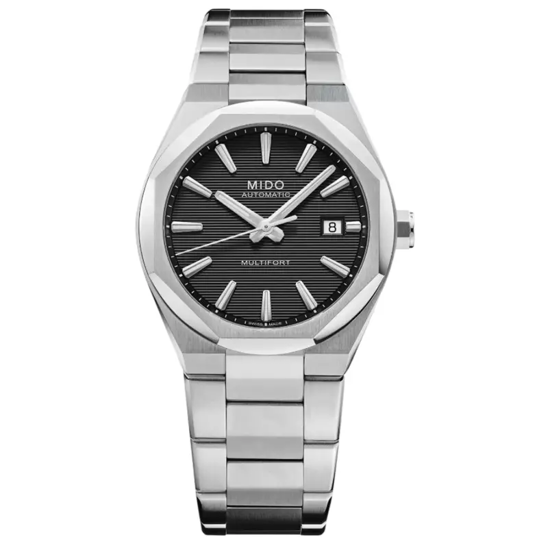 Mido Multifort Silver Stainless Steel Strap Men's Watch M0555071105100 1