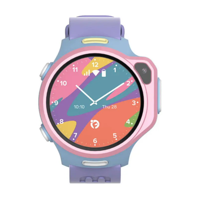 Myfirst Fone Consignment R2 Cotton Candy Mix Silicon Strap Kids Smartwatch 1