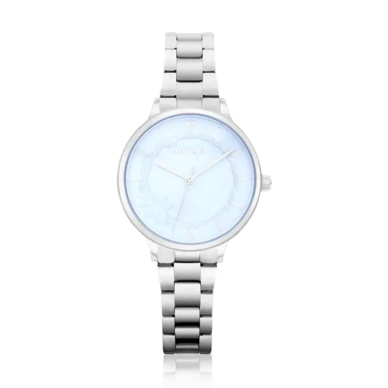 Natbyj Unity Silver Stainless Steel Strap Women Watch Nat0802m 1