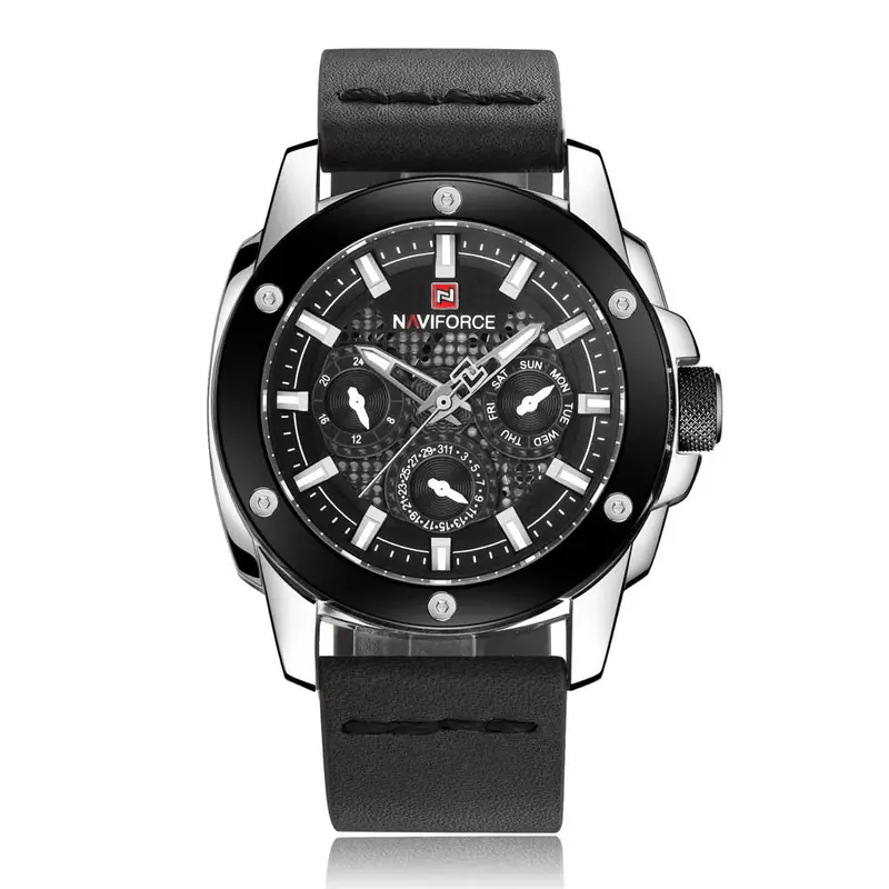 Naviforce Analog Nf9116 S/B/B Quartz Men's Watch 1