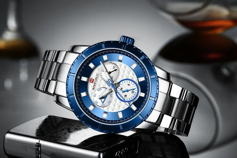 Naviforce Chronograph Nf9145 S/Be/Be Men's Watch 2