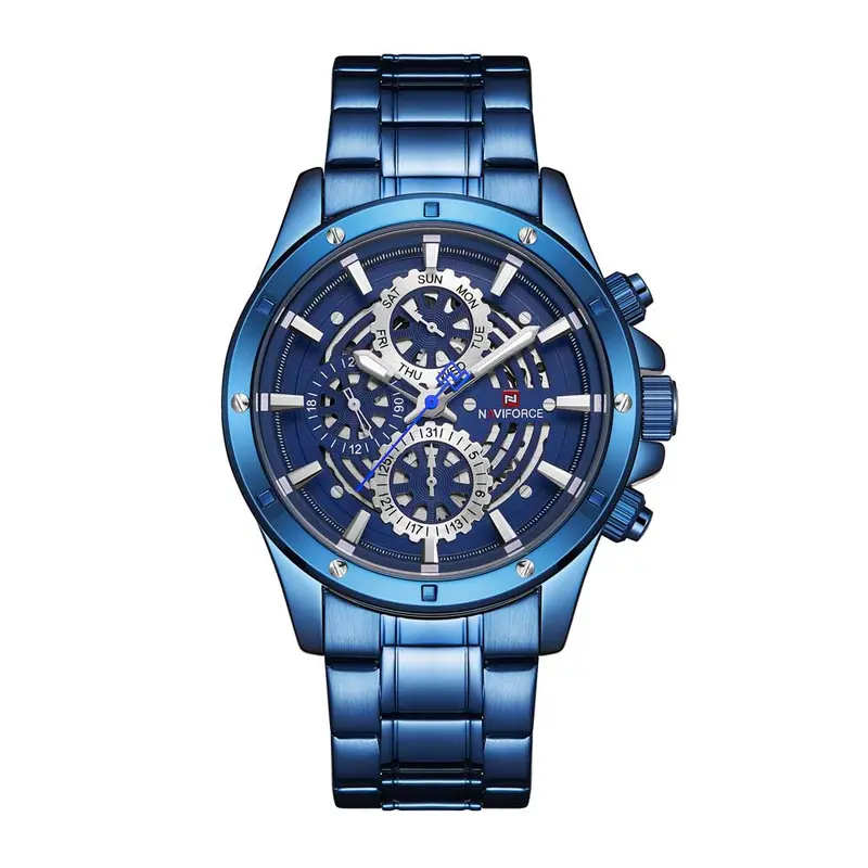 Naviforce Chronograph Nf9149 Be/W/Be Men's Watch 1
