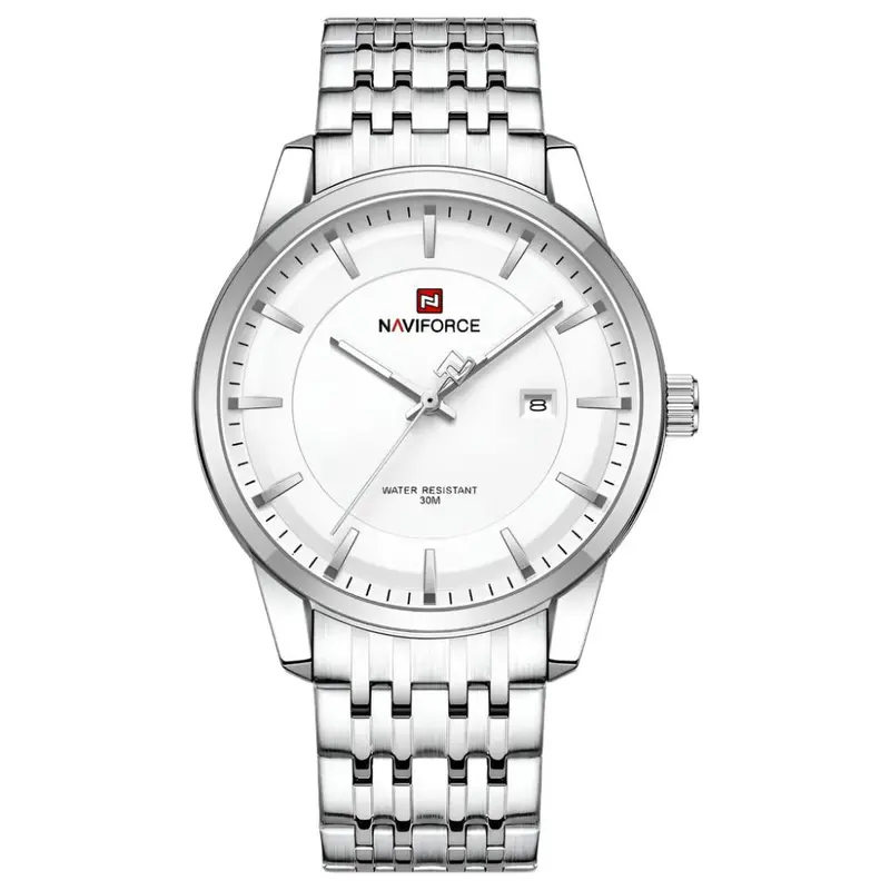 Naviforce Eclipse Stainless Steel Strap Men Watch Nf9228g S/W/S 1