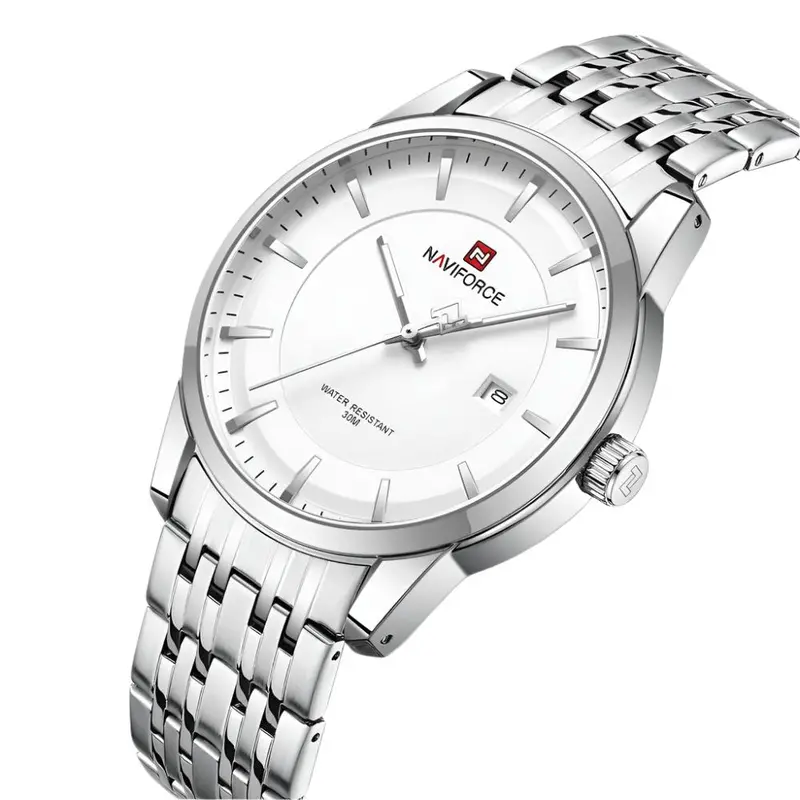 Naviforce Eclipse Stainless Steel Strap Men Watch Nf9228g S/W/S 2