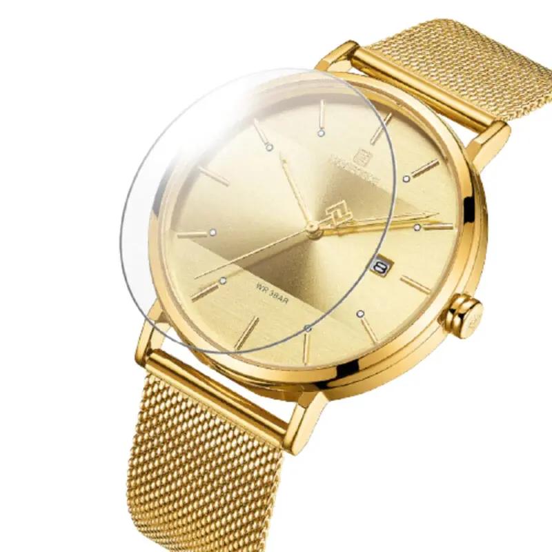 Naviforce Nf3008g G/G Gold Mesh Strap Men's Watch 2