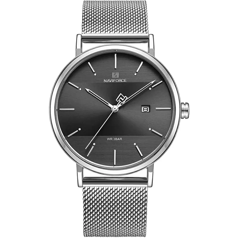 Naviforce Nf3008l S/B Silver Stainless Steel Men's Watch 1