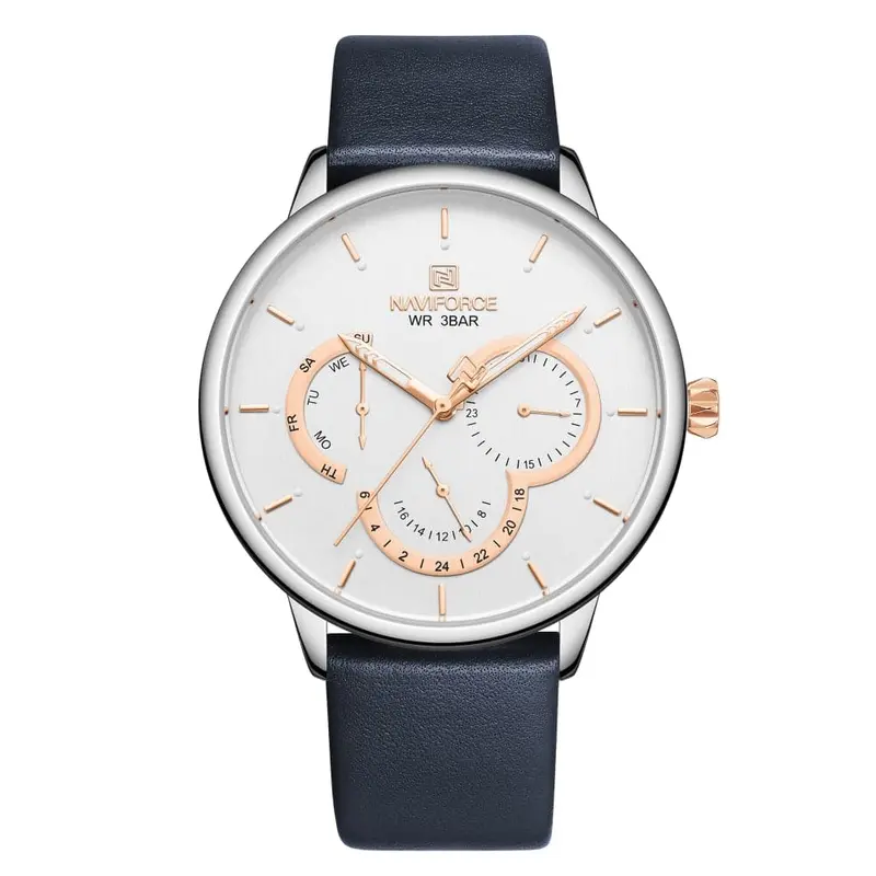 Naviforce Nf3011 S/W/Be Men's Watch 1