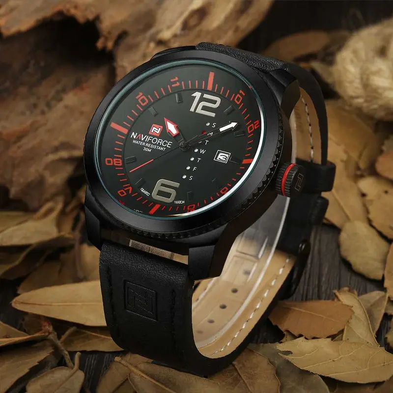 Naviforce Nf9063-B-R-B Men's Analog Watch 2