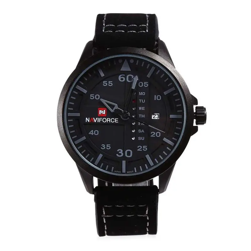 Naviforce Nf9074-B-Gy-B Men's Analog Watch 1