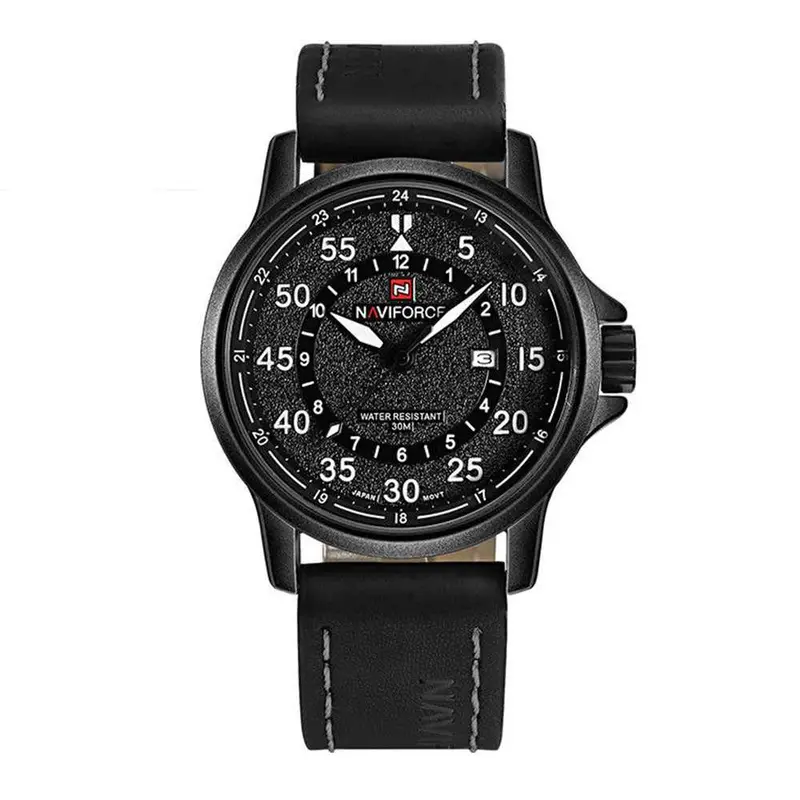 Naviforce Nf9076-B-W-B Men's Analog Watch 1