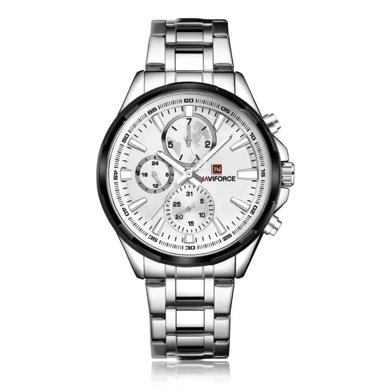 Naviforce Nf9089 S/W Stainless Steel Men's Watch 1