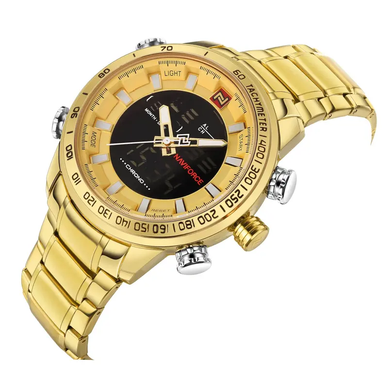 Naviforce Nf9093 G/G Men's Watch 2