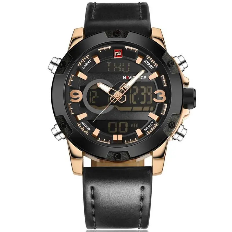 Naviforce Nf9097 B/B/B Men's Watch 1