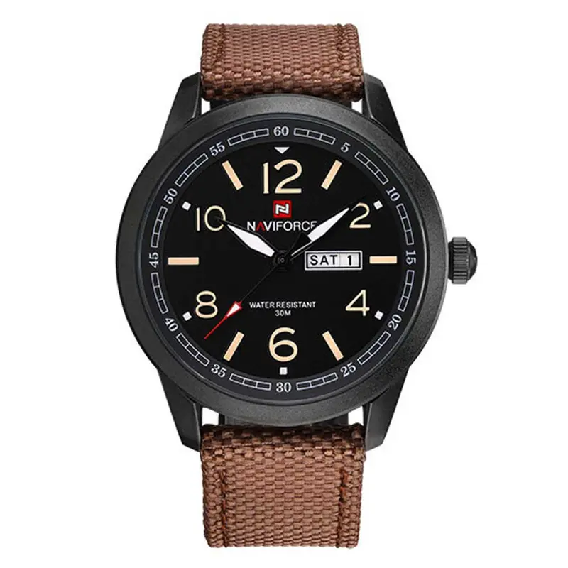 Naviforce Nf9101 B/Y/Bn Men's Analog Watch 1