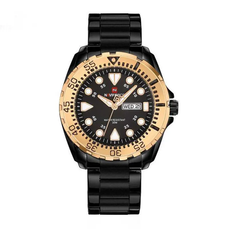 Naviforce Nf9105 B-Rg-B Men's Chronograph Watch 1
