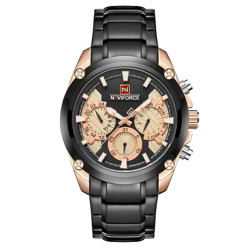 Naviforce Nf9113 Rg/Rg/B Men's Watch 1