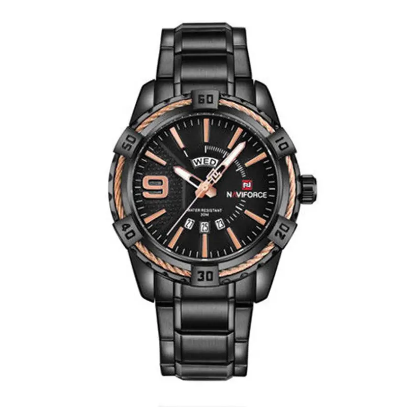 Naviforce Nf9117s B/Rg Men's Analog Watch 1