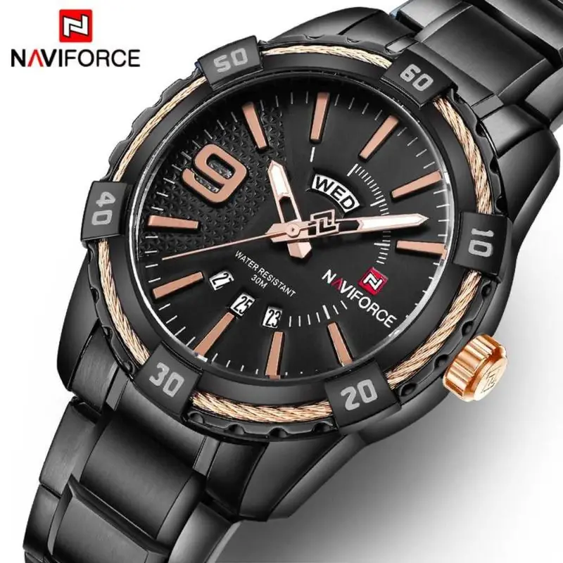 Naviforce Nf9117s B/Rg Men's Analog Watch 2