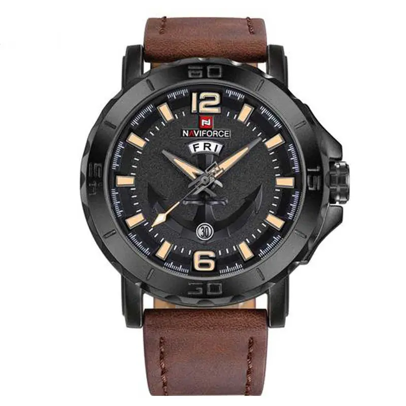 Naviforce Nf9122 B/Y/D.Bn Men's Watch 1
