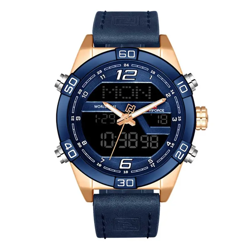 Naviforce Nf9128 Rg/Be/Be Men's Analog/Digital Watch 1
