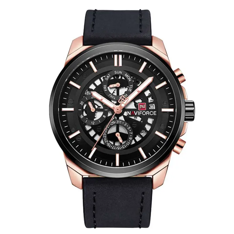 Naviforce Nf9129 Rg/B/B Men's Analog Watch 1