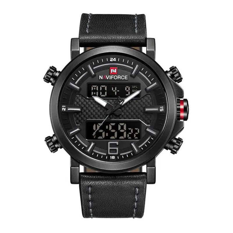 Naviforce Nf9135-B-Gy-B Men's Digital Casual Watch 1