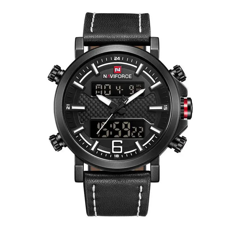 Naviforce Nf9135-B-W-B Men's Digital Casual Watch 1