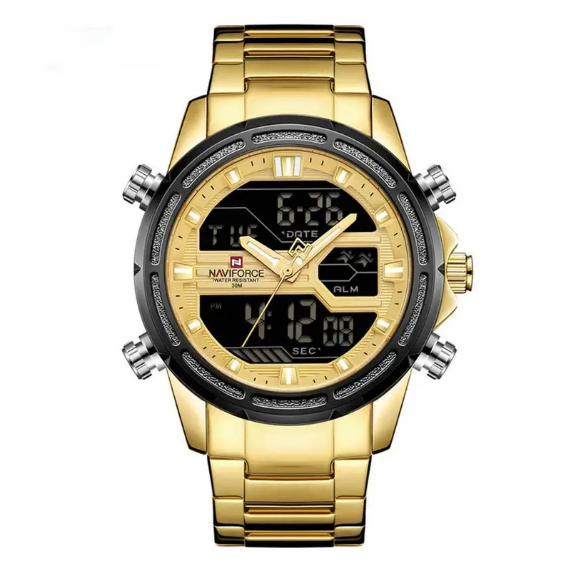 Naviforce Nf9138s G/G Men's Analog/Digital Watch 1