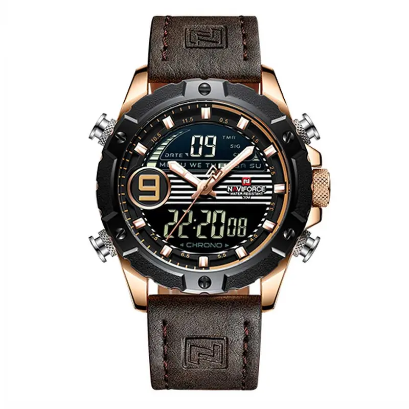 Naviforce Nf9146l Rg/Rg/D.Bn Men's Watch 1