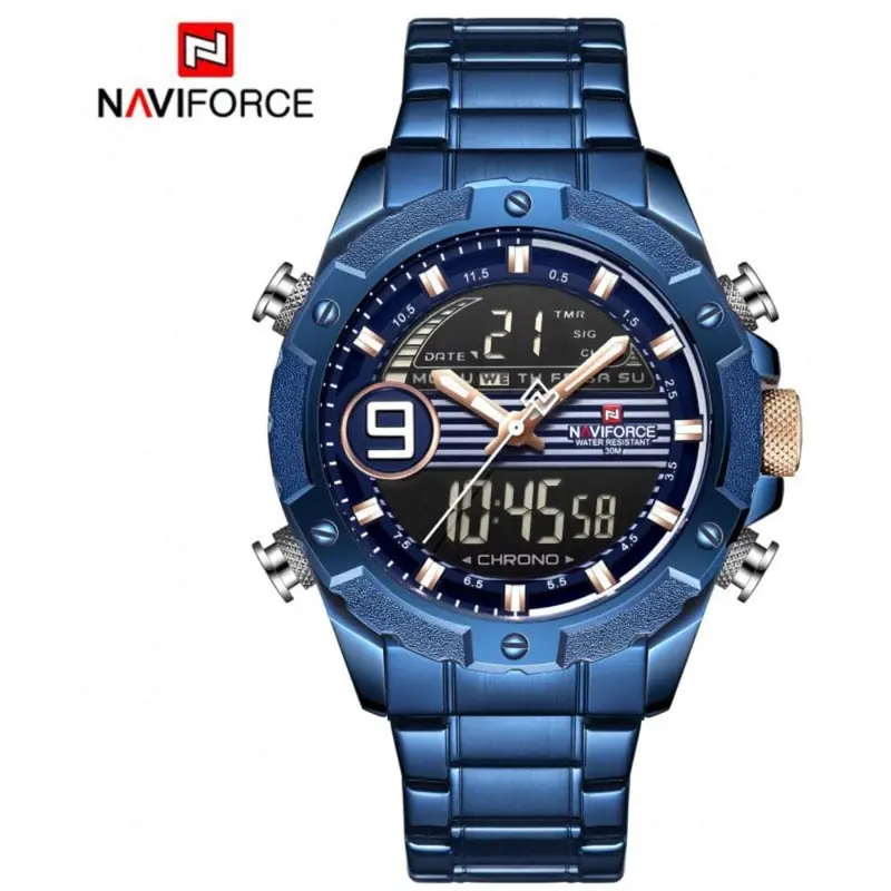 Naviforce Nf9146s Be/W/Be Men's Watch 1