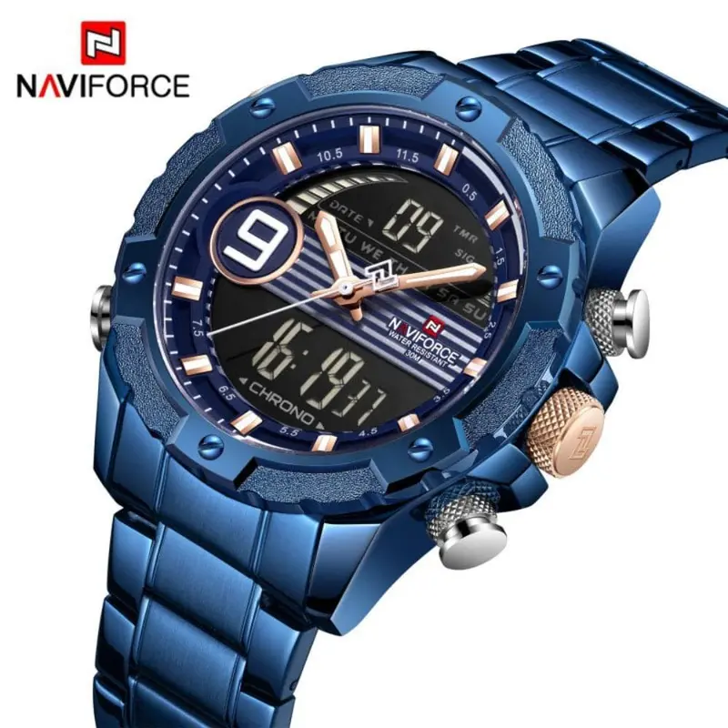 Naviforce Nf9146s Be/W/Be Men's Watch 2